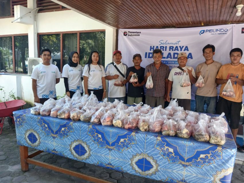 PT Pelindo Multi Terminal Branch Sibolga Salurkan Daging Hewan Kurban Idul Adha 1447 H