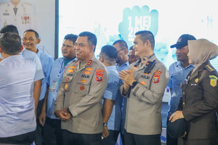 Kapolda Sumut Apresiasi May Day 2026 Berlangsung Aman dan Damai