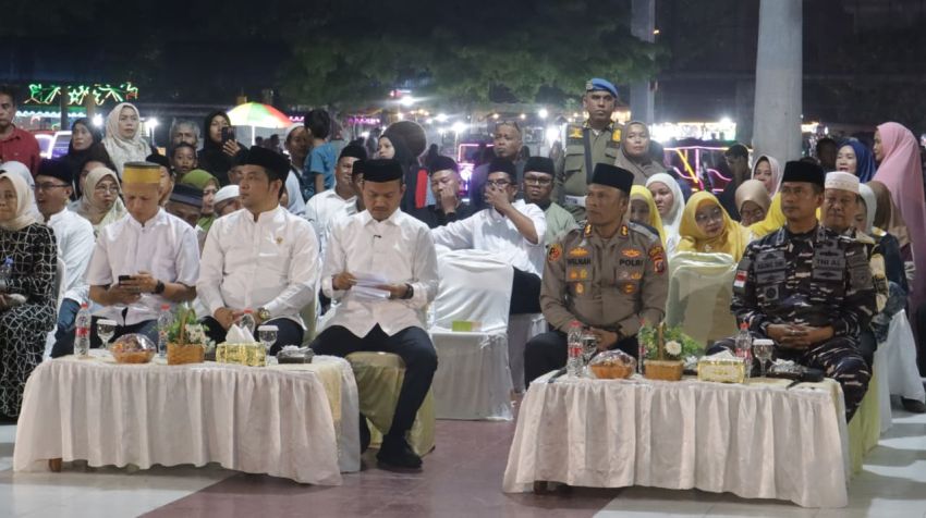 Kapolres Tanjungbalai Hadiri Pelepasan Calon Haji Kota Tanjungbalai