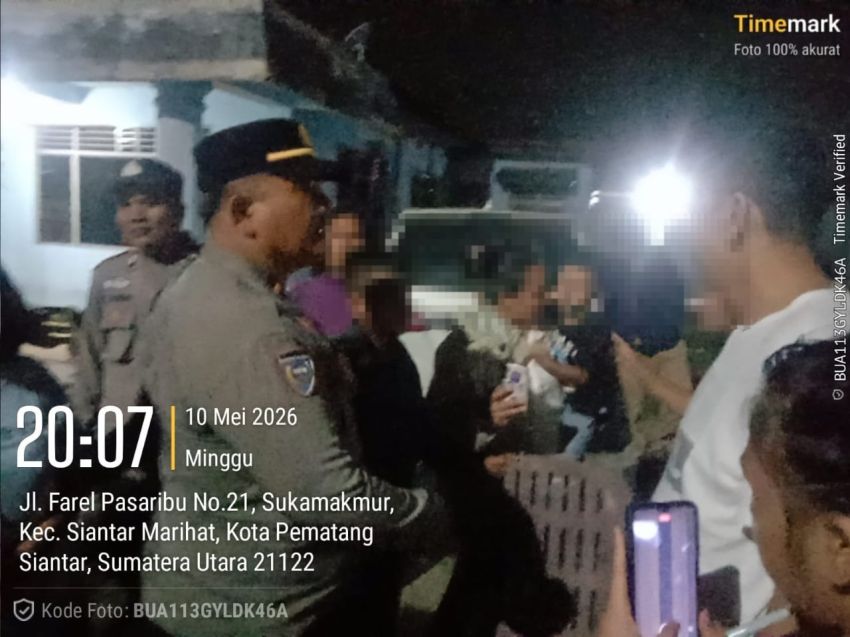 Respon Cepat Call Center 110, Polsek Siantar Marihat Bantu Anak Hilang Kembali ke Pelukan Orang Tua