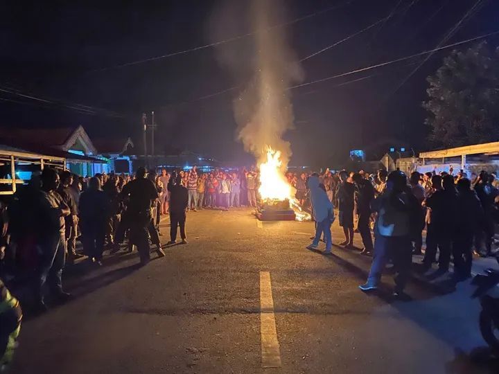 Polres Karo Bersama Warga Amankan Lokasi Judi Tembak Ikan di Tigapanah