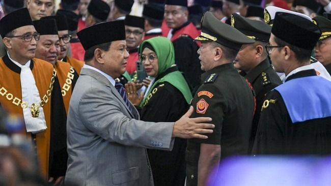 Prabowo Teken Perpres Kenaikan Gaji Hakim Ad Hoc hingga Rp105 Juta