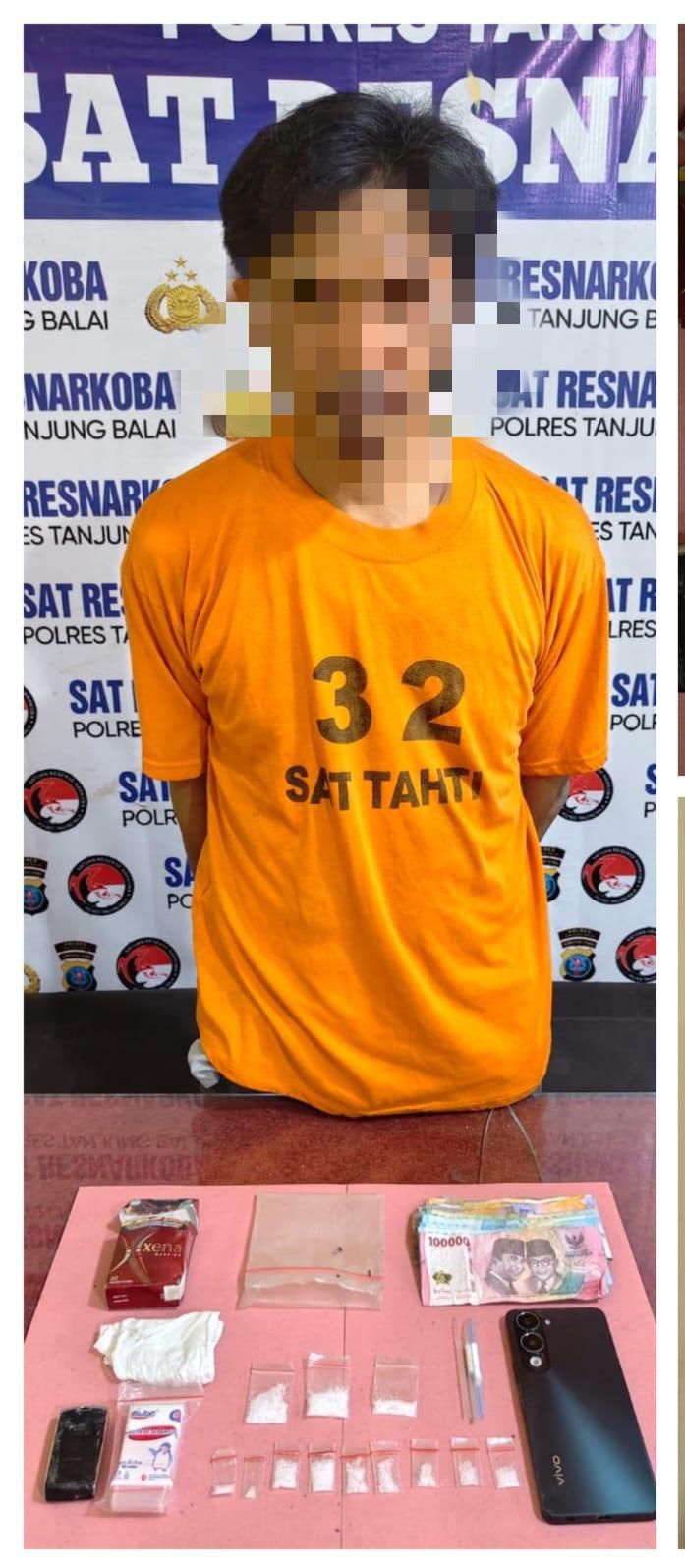 Polisi Ringkus Pengedar Sabu di Tanjungbalai