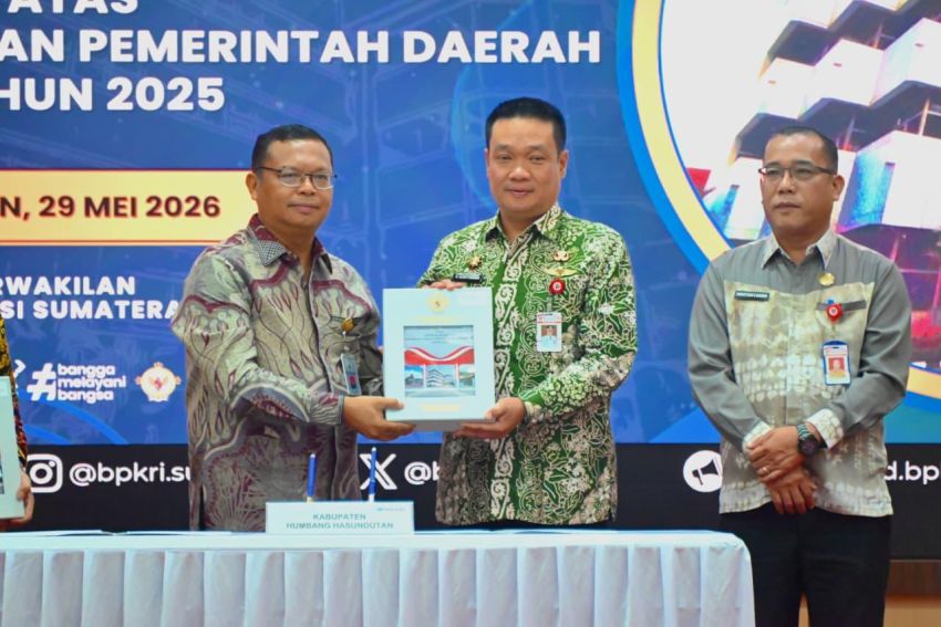 Humbahas Raih Opini WTP ke-10 Berturut-turut dari BPK RI