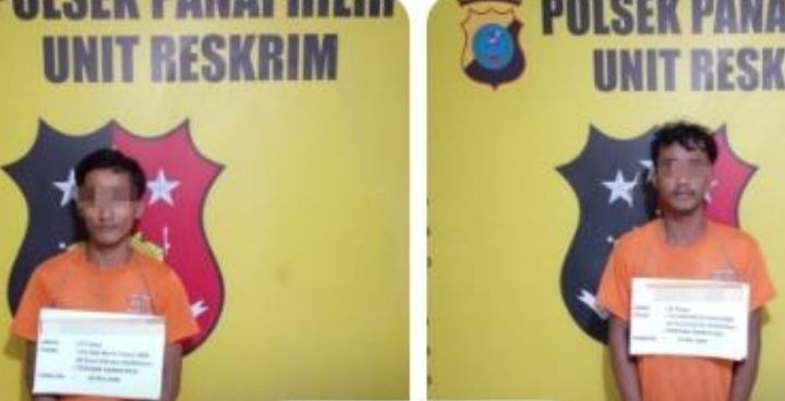 Polsek Panai Hilir Gagalkan Peredaran Sabu untuk Desa Wonosari, 2 Pengedar Nekat Terjun ke Parit