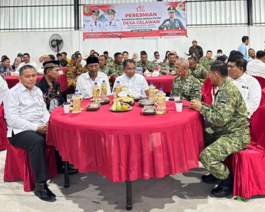 Hadiri Launching Kopdes Merah Putih Secara Virtual, Darma Wijaya Tegaskan Sergai Siap Bangkitkan Ekonomi Desa