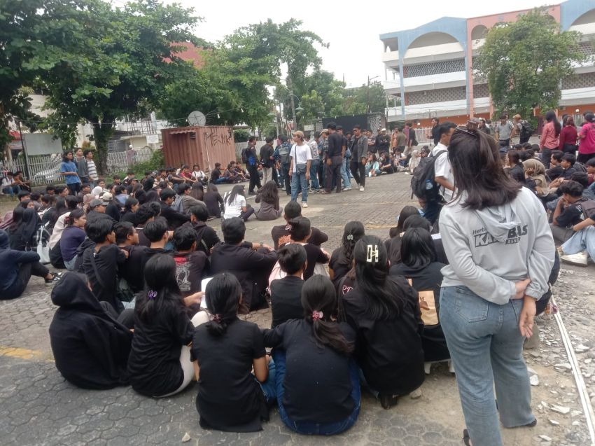Mahasiswa ISTP Medan Protes Penutupan Kampus, Siap Datangi LLDIKTI