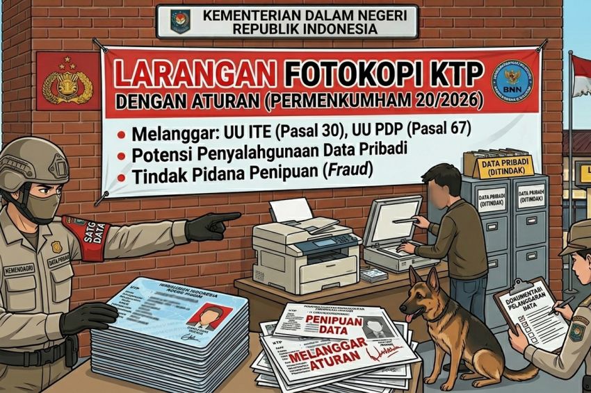 Fotokopi dan Scan e-KTP Bisa Berujung Pidana, Ini Penjelasan Dukcapil