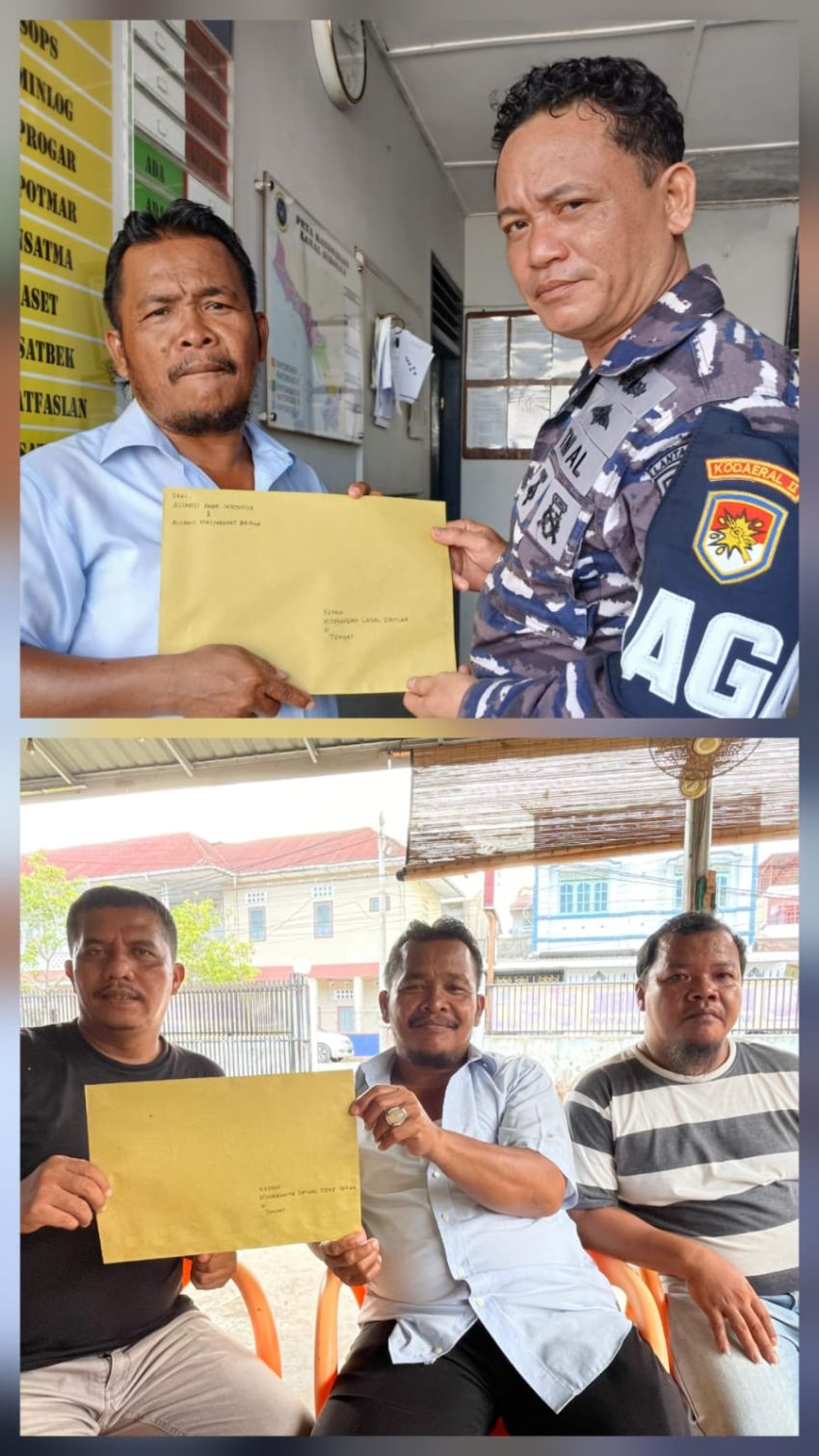 Usai ke Kapolres, Surat Audiensi Soroti Maraknya Kapal Bom Ikan Kembali Dilayangkan ke Danlanal Sibolga dan Satgas PSDKP Sibolga
