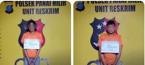 Polsek Panai Hilir Gagalkan Peredaran Sabu, 2 Warga Riau Dibekuk di Sei Sanggul