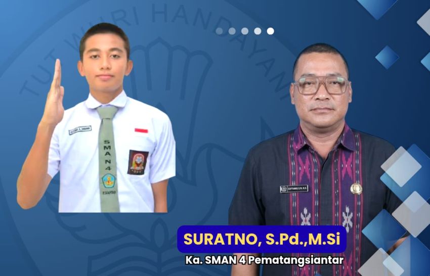Glessias Amadeus Damanik, Siswa SMAN 4 Pematangsiantar Lolos Seleksi Paskibraka ke Tingkat Nasional