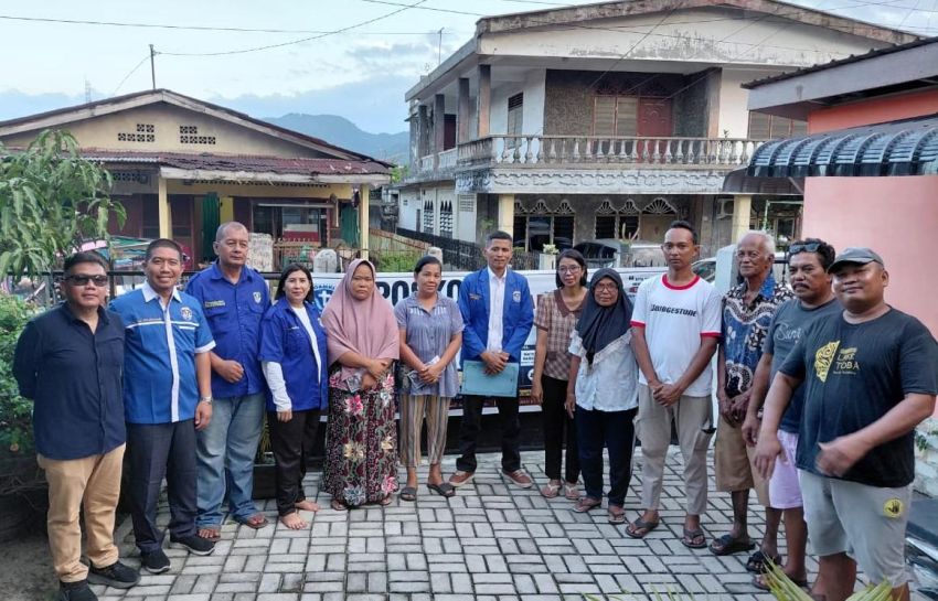 DPC GAMKI Labuhanbatu Salurkan Bantuan untuk Korban Kebakaran Rumah di Bakti Lama