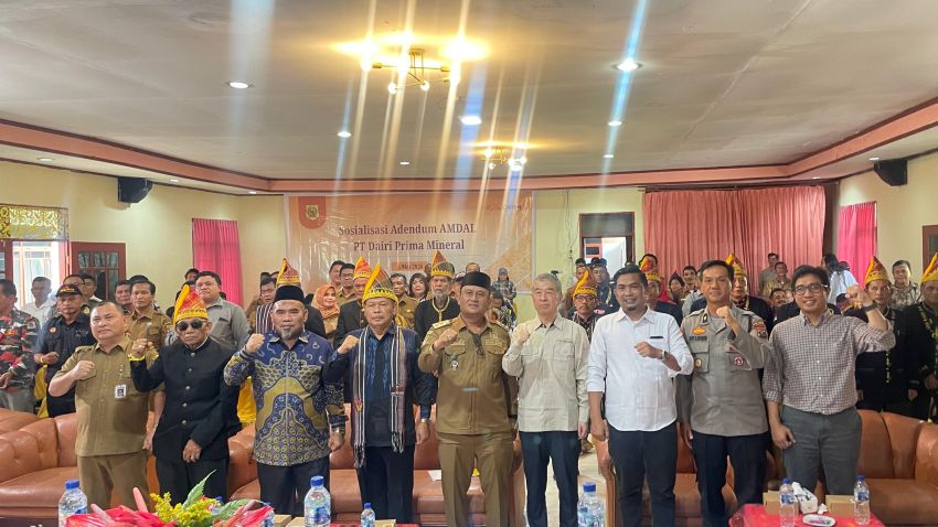 Tokoh Masyarakat, Organisasi Pemuda dan Masyarakat Dukung Persetujuan AMDAL PT DPM oleh KLH