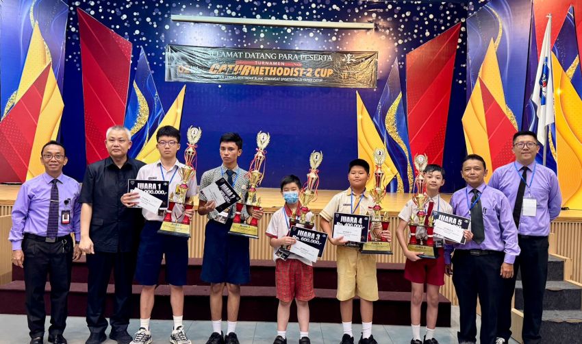 SMP Methodist-2 Medan Gelar Turnamen Catur Antar Pelajar Se-Sumatera Utara