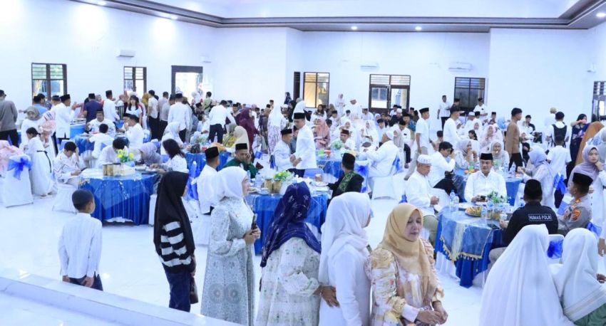 Rayakan Idul Adha 1447 H, Polres Labuhanbatu Sembelih 29 Ekor Hewan Kurban dan Makan Bersama