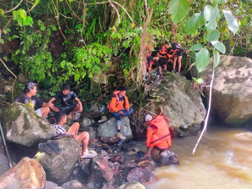Basarnas dan Tim Gabungan Sisir Sungai Batang Toru, Cari Warga Taput yang Hilang Terseret Arus