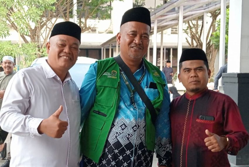 Anggota DPRD Labura Jhony E Siahaan Bersama 117 Jemaah Calhaj Labura Terbang ke Arab Saudi