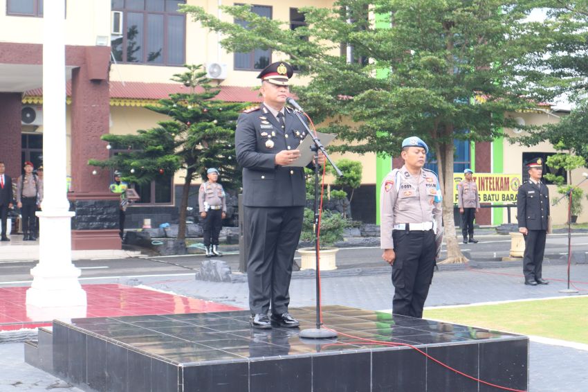 Polres Batubara Gelar Upacara Peringatan Hari Kebangkitan Nasional Tahun 2026