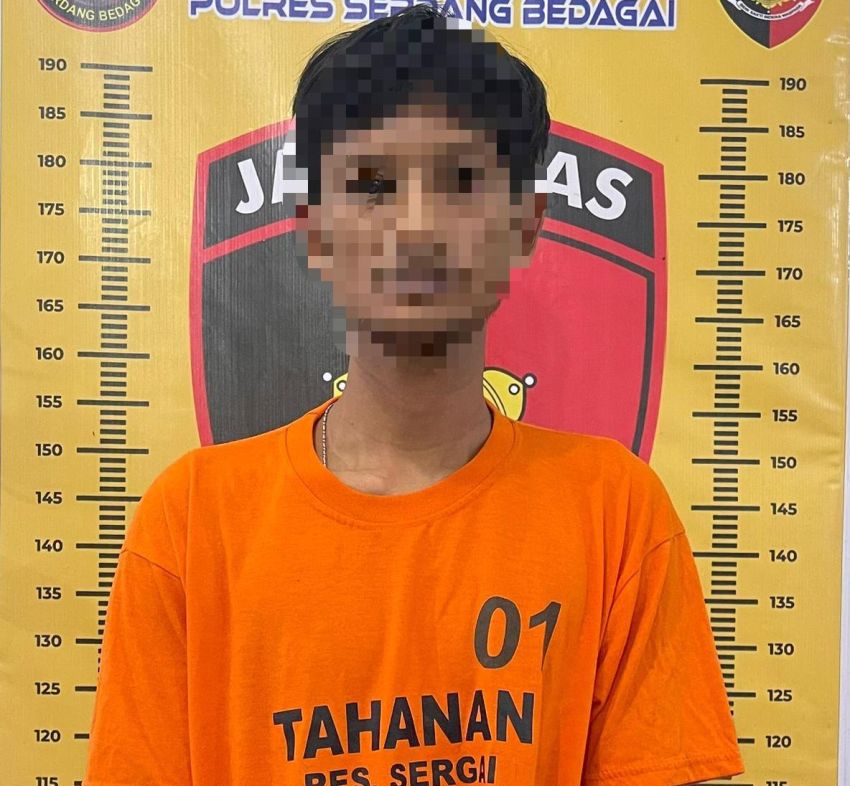 Satreskrim Polres Sergai Ringkus Pembobol Rumah Kosong di Seibamban