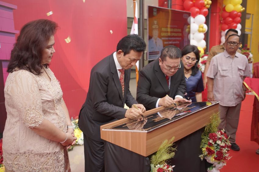 Bob Foster Resmikan Gedung Baru GO, Wali Kota : Kebanggaan Pematangsiantar