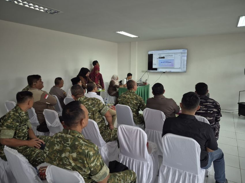 Kapolsek Teluk Nibung Ikuti Peluncuran 1061 KDKMP Secara Virtual Bersama Presiden RI