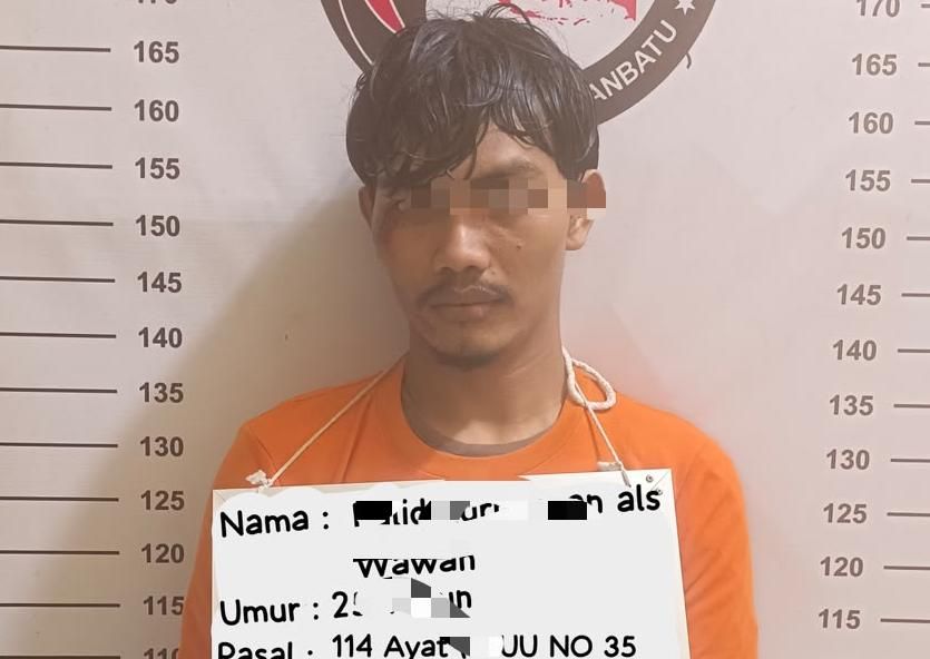 Satresnarkoba Polres Labuhanbatu Ringkus Warga Negeri Lama Seberang di Parepare