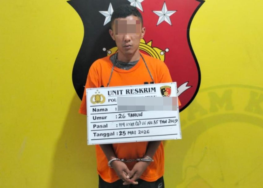 Pengedar Sabu di Aekkanopan Diringkus, Rekannya Kabur
