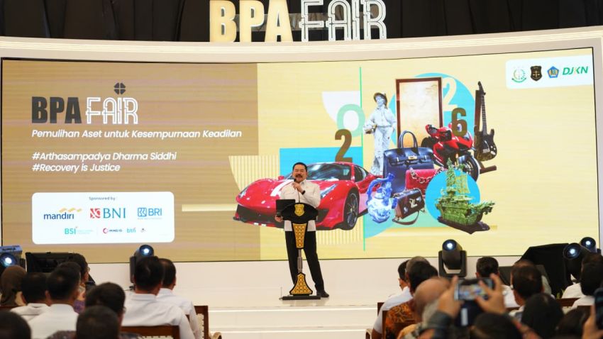 Jaksa Agung Tutup BPA Fair 2026, Total Hasil Lelang Barang Rampasan Rp 997,4 Miliar