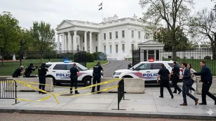 Baku Tembak Pecah Dekat Kediaman Presiden, Gedung Putih Lockdown
