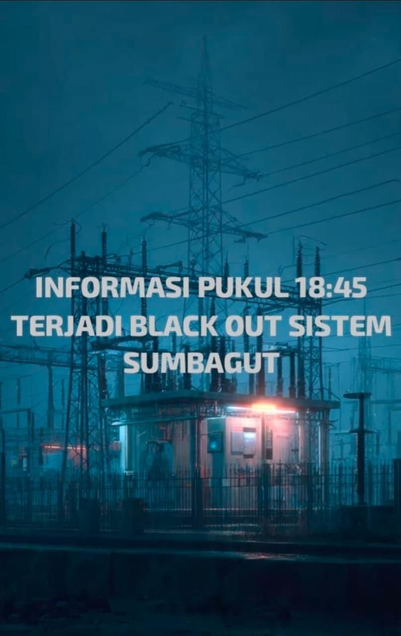 Blackout Sistem Sumbagut, Listrik Padam di Sumut dan Aceh