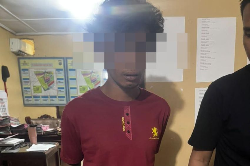 Polsek Panai Tengah Ringkus Seorang Pengedar Sabu di Tanjung Sarang Elang