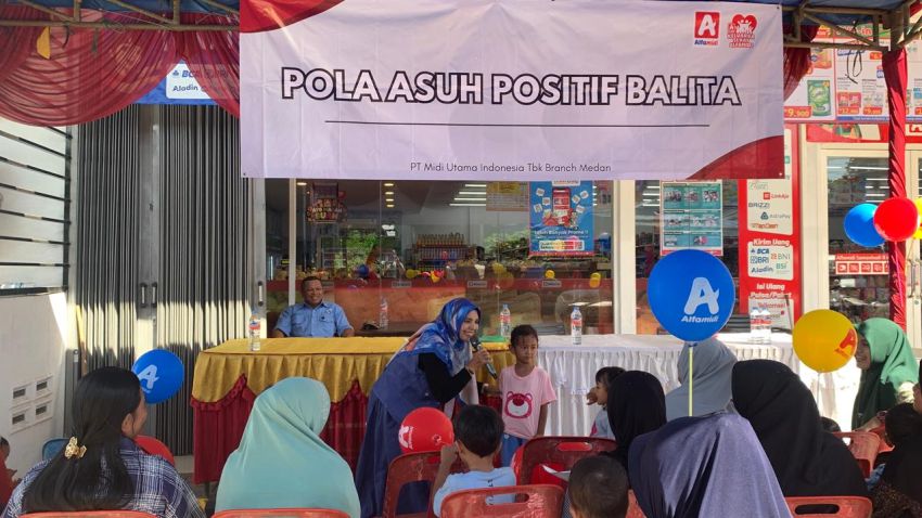Alfamidi Gelar Edukasi Pola Asuh Positif untuk Orang Tua di Binjai