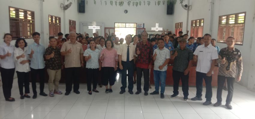 Terima Bantuan Revitalisasi Rp 854 Juta, SMP Methodist 1 Kutalimbaru Tingkatkan Fasilitas Belajar