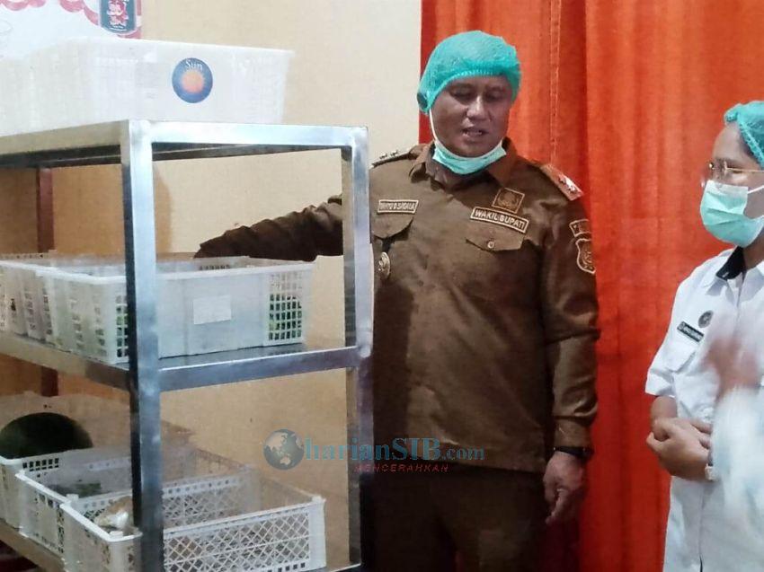 Wabup Dairi Sidak SPPG Merah Putih, Sampaikan Perbaikan IPAL