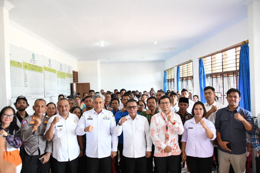 Pemkab Tapteng Bersama WVI Mulai Pembangunan Jaringan Air Bersih