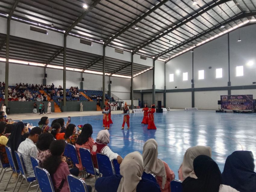 SMPN 4 Pematangsiantar Gelar Pelepasan Siswa Kelas IX