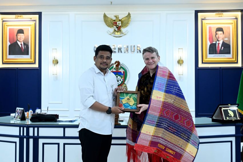 Terima Dubes Australia, Bobby Nasution Harapkan Kerja Sama dengan Sumut Semakin Luas