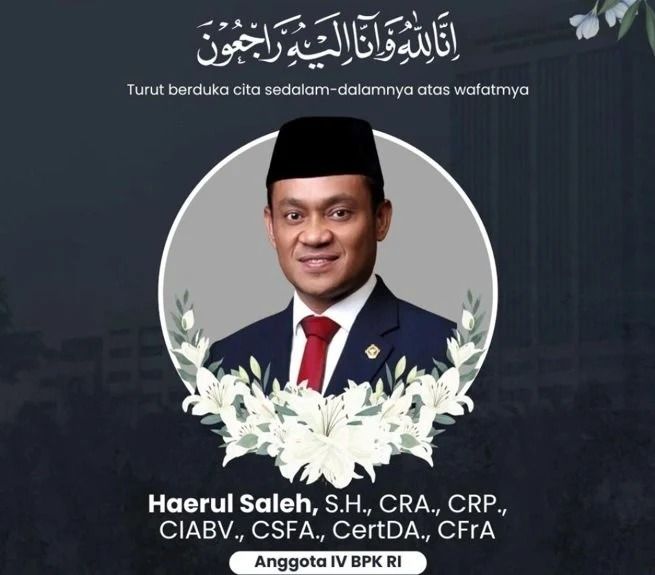 Anggota IV BPK RI Haerul Saleh Tewas dalam Kebakaran Rumah di Jagakarsa