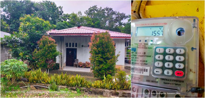 Tegangan Listrik di Rumahnya Hanya 145 Volt, Warga Gunungsitoli Kecewa PLN Tidak Respon Keluhan