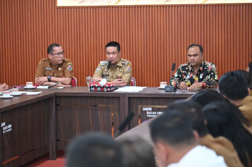 Exit Meeting BPK Perwakilan Sumut &lsquo;Pemeriksaan Terinci LKPD Humbang Hasundutan TA 2025&rsquo;