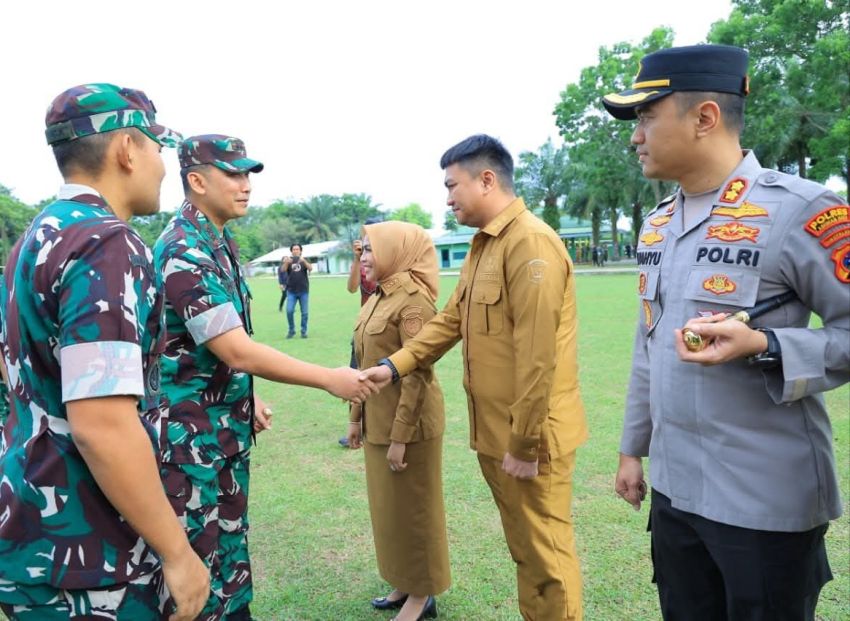 Bupati Labura Sambut Kedatangan Pangdam I/BB di Rantauprapat