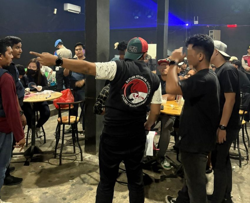 Razia Gabungan Sasar THM di Pematangsiantar, Satu Pengunjung Positif Ekstasi Diamankan