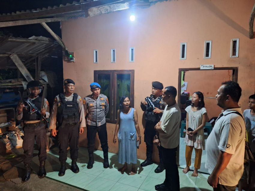 Polres Batubara Respon Cepat Pengaduan Call Center 110 Terkait Pengancaman Menggunakan Senjata Tajam