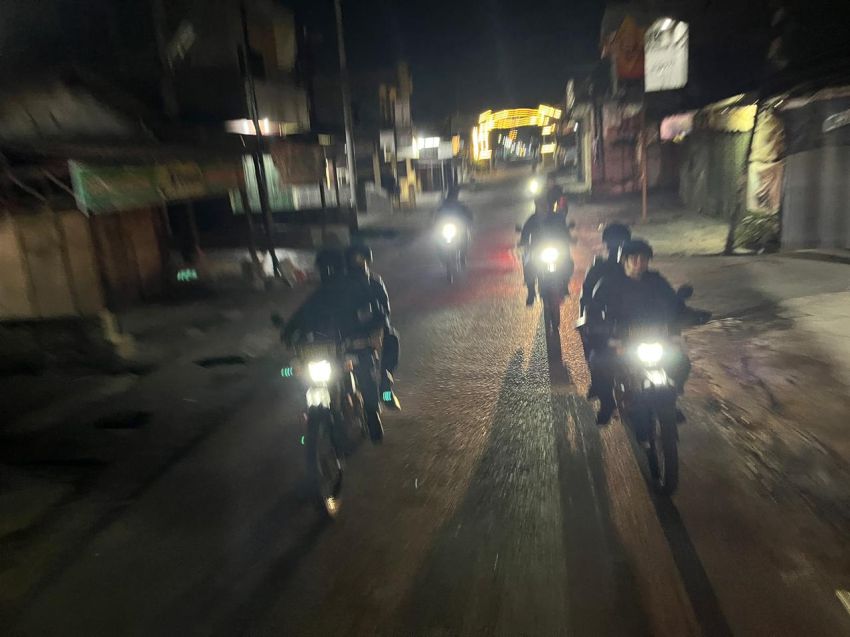 Brimob Polda Sumut Patroli Dini Hari Antisipasi Guantibmas