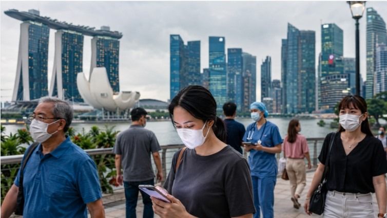 Kasus COVID-19 di Singapura Melonjak Menjadi 12.700 dalam Satu Pekan