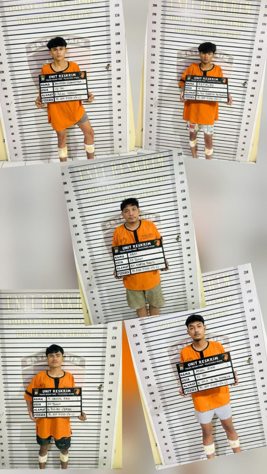 Polisi Tembak 4 Pelaku Begal, Satu Penadah Turut Diamankan
