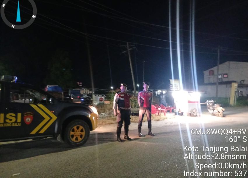 Polres Tanjungbalai Gelar Patroli Perintis Presisi dan PCR