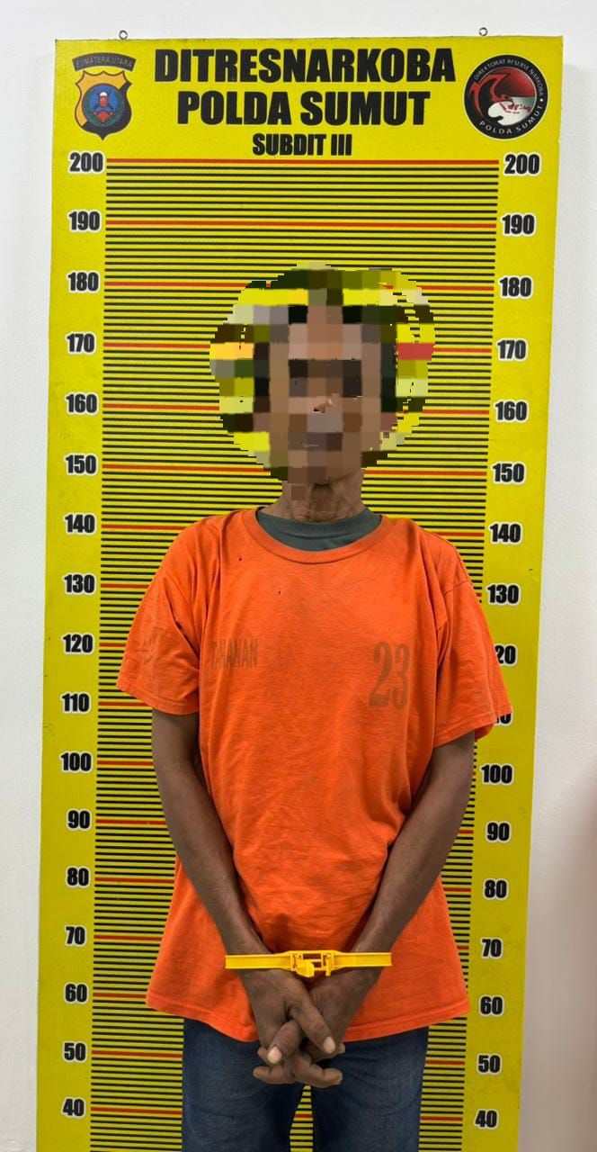 Polisi Tangkap Pengedar Ganja di Medan Area, Sita 24 Bungkus Siap Edar