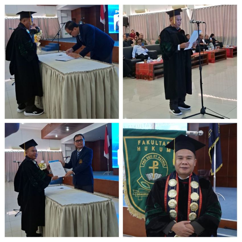 Janpatar Simamora Kembali Pimpin Fakultas Hukum UHN