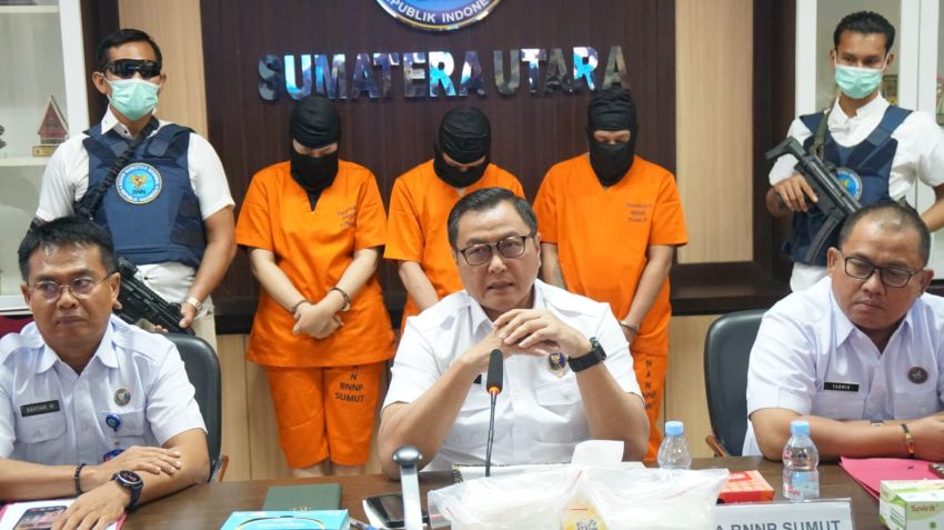 BNNP Sumut Sita 1,9 Kg Sabu dan Ribuan Ekstasi dalam Operasi Saber Bersinar 2026